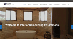 Desktop Screenshot of interiorremodelingbysimmons.com